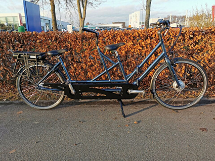 Photo vom Double Dream Klapptandem Fahrrad mit Motor